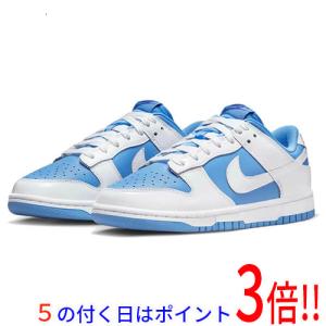 NIKE ナイキ WMNS DUNK LOW ESS DJ9955-101 WHITE/UNIVERSITY BLUE-CONCORD 28cm 箱いたみ