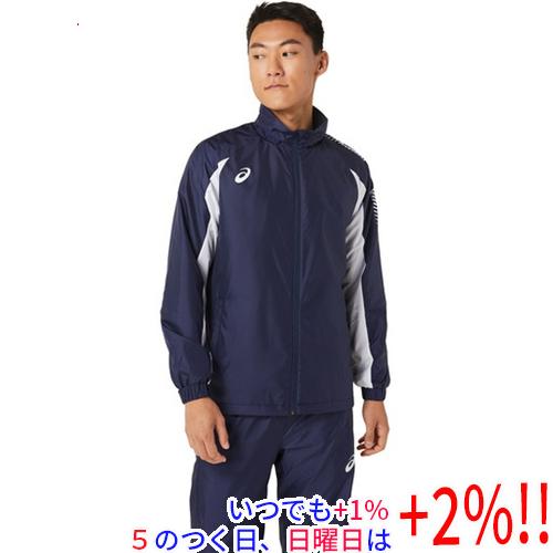 asics アシックス M サイズ 裏トリコットウインドブレーカージャケット 2031D535 ピー...