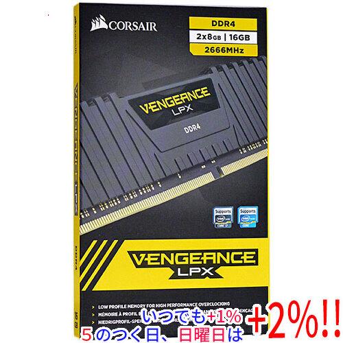 Corsair CMK16GX4M2A2666C16 DDR4 PC4-21300 8GB 2枚