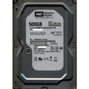 Western Digital製HDD WD5000AAKX 500GB SATA600 7200