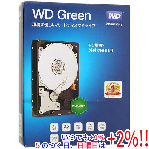 Western Digital製HDD WD60EZRX 6TB SATA600
