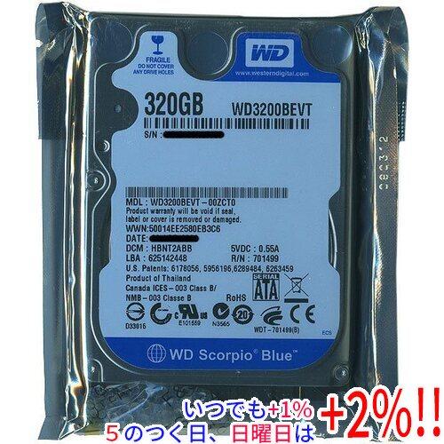 WesternDigital HDD 2.5inch WD3200BEVT 320GB 9.5mm【...