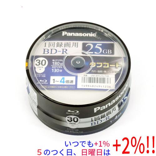 Panasonic 録画用4倍速BD-R 30枚パック LM-BRS25LT30