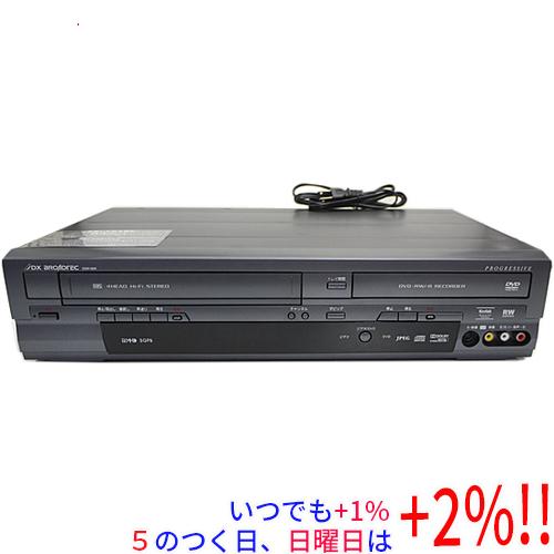【新品(箱きず・やぶれ)】 地デジチューナー内蔵ビデオ一体型DVDレコーダ DXR160V【いつでも...