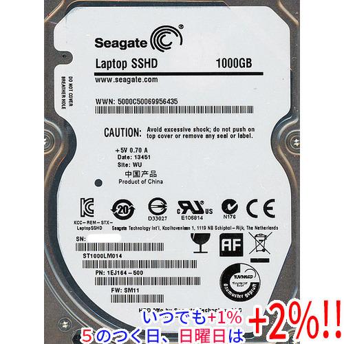 SEAGATE ノート用HDD 2.5inch ST1000LM014 1TB 9.5mm【いつでも...