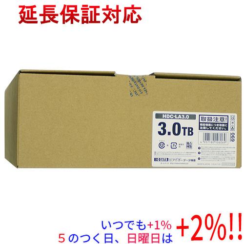 I-O DATA アイ・オー・データ製外付HD HDC-LA3.0 3.0TB USB3.0/2.0
