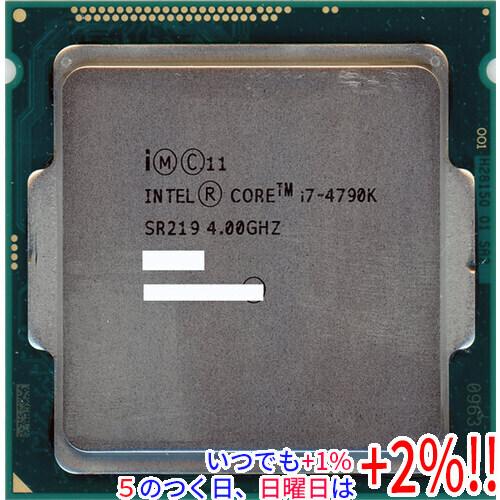 【中古】Core i7 4790K 4GHz LGA1150 SR219