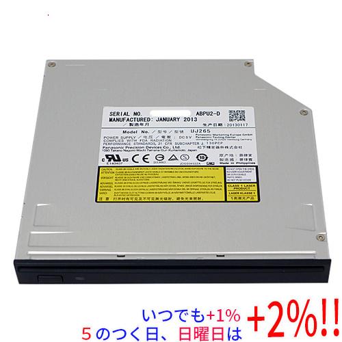 【中古】Panasonic製 内蔵Blu-rayドライブ UJ-265