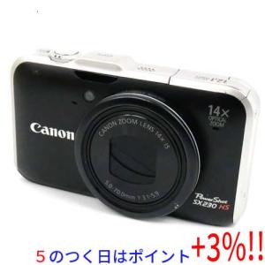 【５のつく日はポイント+3％！】【中古】Canon製 PowerShot SX230 HS ブラック 1210万画素｜excellar