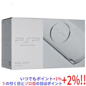 【中古】SONY PSP パール・ホワイト PSP-3000 PW ワケあり｜excellar