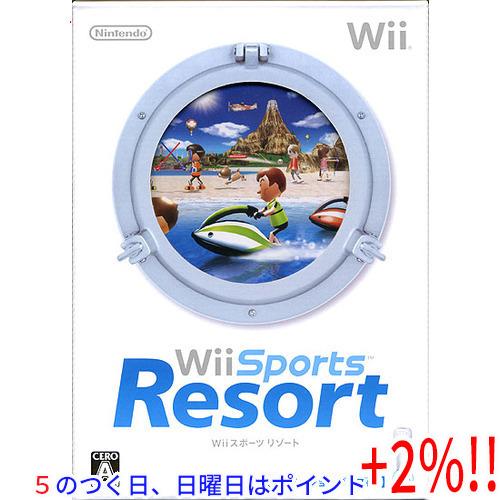 【５のつく日！ゾロ目の日！日曜日はポイント+3％！】【中古】Wii Sports Resort Wi...