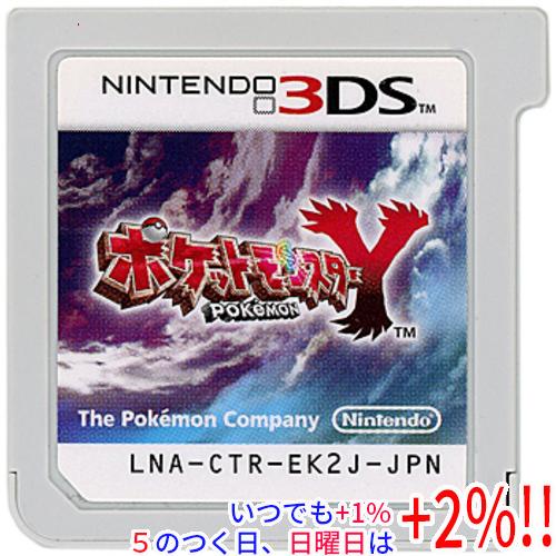 【中古】ポケットモンスター Y 3DS  ソフトのみ