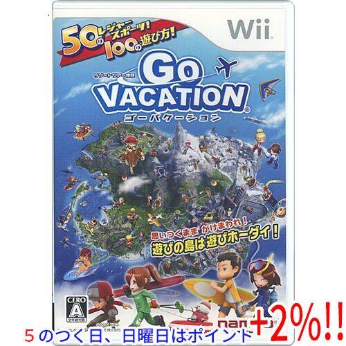 【５のつく日はポイント+3％！】【中古】GO VACATION(ゴーバケーション) Wii