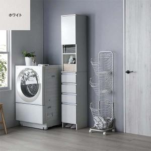 RASIK（ラシク） ランドリーチェスト 幅30cm × 奥行30cm × 高さ180cm