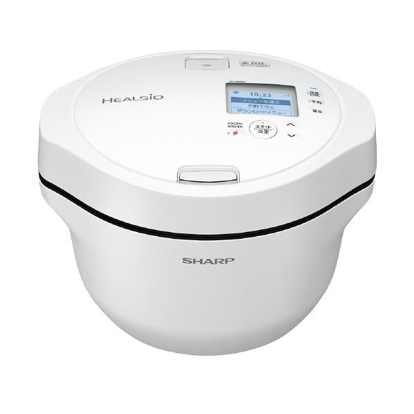シャープ 水なし自動調理鍋 ヘルシオ ホットクック ホワイト系 KNHW24GW　KNHW24G-W...