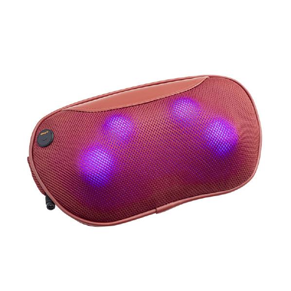 ドクターエア 3DマッサージピローS(コードレス) レッド MP06RD  MP06-RD  MP-...