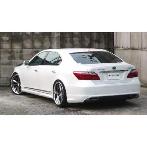 h-style　【送料込み】　レクサス　LS　600h　中期　リヤスカート　（塗装込）　　　