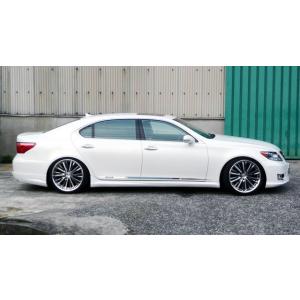 h-style 【送料込み】 レクサス LS600 LS460 中期 サイドスカート 左右