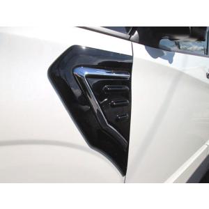 【送料込み】 C27 セレナ フロントフェンダー [艶有りブラック塗装込み+メッキパーツ] H-ST...