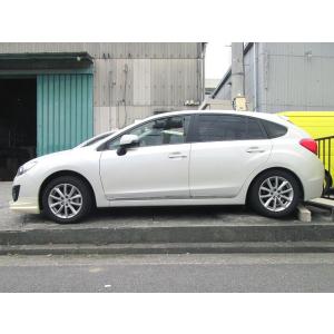 【送料無料】 インプレッサ　スポーツ　サイドガーニッシュ [クロームメッキ] H-STYLE製