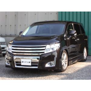 【送料無料】 E52 エルグランド前期 ハイウェイスター フロントグリル [ブラック塗装×クロームメ...