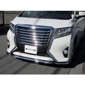 【送料無料】 30 アルファード　フロントバンパーガーニッシュ [メッキ] ノーマルグレード（標準）...