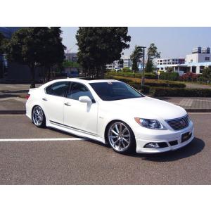 h-style　【送料込み】　レクサス　LEXUS　LS　前期　フロントハーフスポイラー　フロント　...