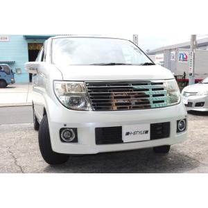 【送料無料】 E51 エルグランド 後期 ハイウェイスター フロントグリル [オールメッキ] (Ve...