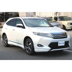 h-style　【送料込み】　60系　ハリアー　前期　フルエアロ　フロント　サイド　リヤ　（素地・未...