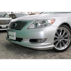 h-style　【送料込み】　レクサス　LS　460　中期　フロントスポイラー　フロント　（塗装込）...