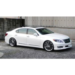 h-style 【送料込み】 レクサス LS600 LS460 中期 サイドスカート 左右