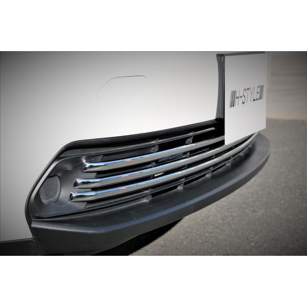 ヤリスクロス　フロントバー　クロームメッキ３Pセット　YARIS CROSS　エクセルモード製　トヨ...