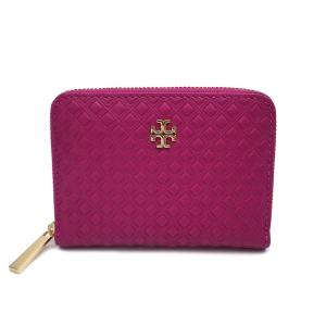 トリーバーチ 財布 アウトレット 二つ折り ラウンドジップ財布 52861 500 TORY BURCH フューシャピン