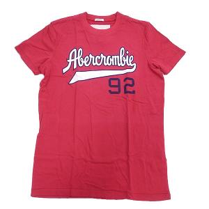 アバクロンビー＆フィッチ Tシャツ Abercrombie&Fitch  Sサイズ  ワイン エクセルワールド メンズ【※返品不可※在庫処分品】｜excelworld