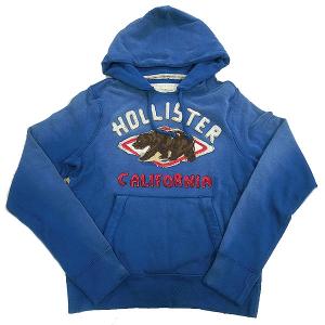 ホリスター HOLLISTER Co メンズ パーカー ブルー系 Lサイズ エクセルワールド ブランド  メンズ【※返品不可※在庫処分品】｜excelworld