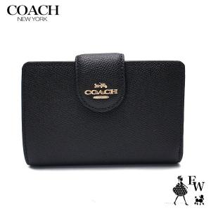 コーチ 財布 COACH アウトレット 二つ折り財布 L字ファスナー F6390 6390 IMBL...