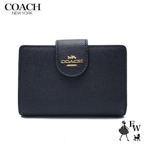 コーチ 財布 アウトレット COACH 二つ折り財布 L字ファスナー F6390 6390 IMMID レディース ブランド プレゼントにも｜excelworld