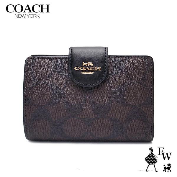 コーチ 財布 COACH アウトレット 二つ折り財布 C0082 IMAA8 コーナージップ ミニ財...