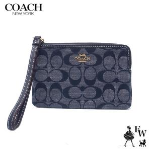 コーチ ポーチ アウトレット 化粧ポーチ リストレット C8732 IME7V