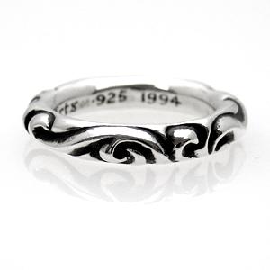 CHROME HEARTS クロムハーツ リング スクロールバンド 予約注文 CHROME HEARTS クロムハーツ リング スクロールバンド 予約注文