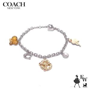 COACH コーチ ブレスレット アウトレット インターロッキング