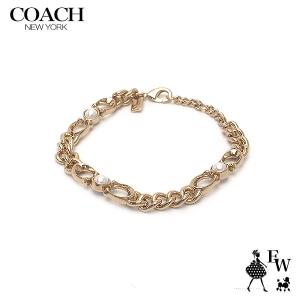 COACH コーチ ブレスレット アウトレット インターロッキング