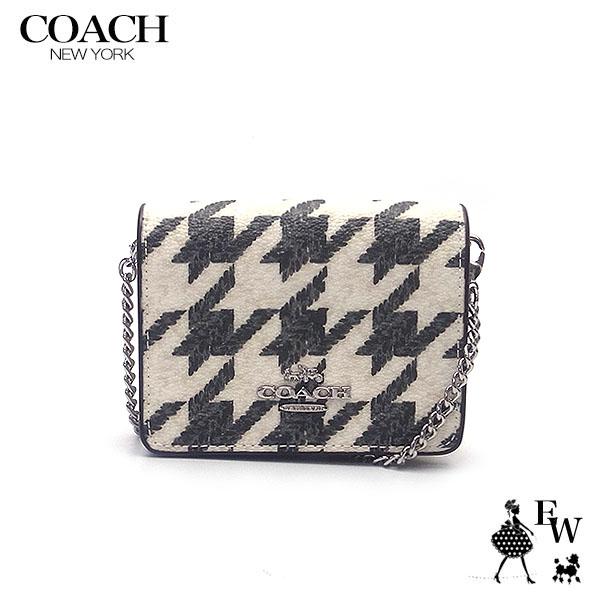 コーチ 財布 COACH アウトレット ミニ財布 CJ679 SVVRW チェーン付きミニウォレット...