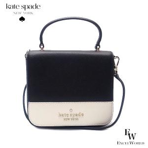 ケイトスペード バッグ アウトレット ショルダーバッグ ハンドバッグ 2WAY KA807 001 kate spade ブラック×アイボリー レディース ブランド バッグ｜excelworld