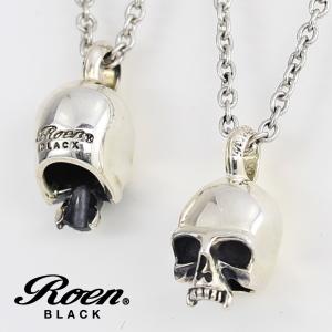 RoenBLACK ロエン アクセサリー スカル ネックレス シルバー925 ブラス RO-001 アクセサリー ブランド プレゼントにもの商品画像