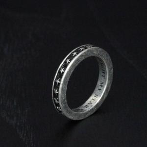 Roen BLACK ロエン スター リング シルバーカラー 星 指輪 ペア RO-651 エクセルワールド アクセサリー ブランド プレゼントにも