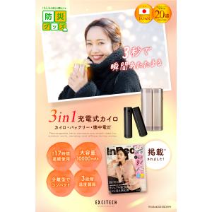 充電式カイロ 電子カイロ 電気カイロ 充電カイ...の詳細画像1