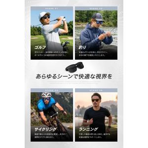 サングラス メンズ 偏光サングラス 釣り 超軽...の詳細画像5