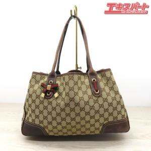 GUCCI（グッチ） スタッズ ブラック 黒 ゴールド金具 GGキャンバス
