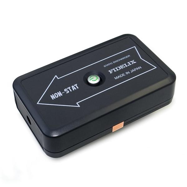 レコードプレーヤー Fidelix フィデリックス NON-STAT レコードディスク用除電器 ノイ...